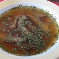 Recept: Kervelsoep met Oesterzwammen