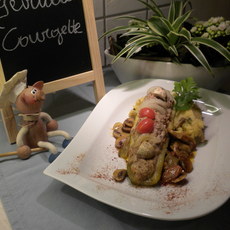 Recept: Gevulde courgette