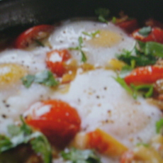 Recept: Mexicaanse spiegeleieren Recept: Mexicaanse spiegeleieren