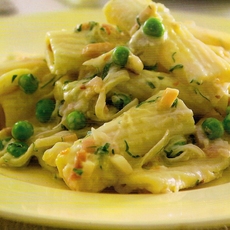 Recept: Tortiglioni met doperwten
