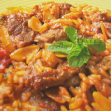 Recept: Kruidige rijst met lamsvlees