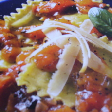 Recept: Ravioli in tomatensaus