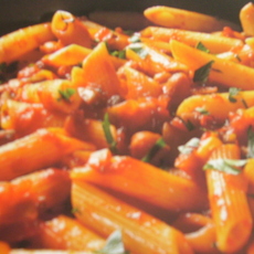 Recept: Pittige penne met bonen Recept: Pittige penne met bonen