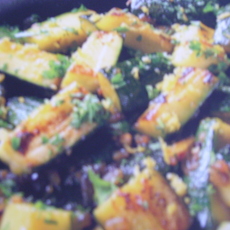 Recept: Courgettes met knoflook