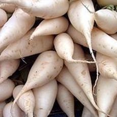 Recept: Koreaanse rettichsalade (Mu saingchai) Recept: Koreaanse rettichsalade (Mu saingchai)