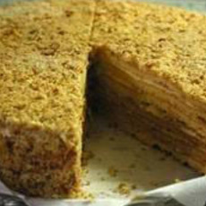 Recept: Medovnik of Tsjechische honingtaart