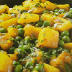 Recept: Kruidig aardappel-erwtenpotje