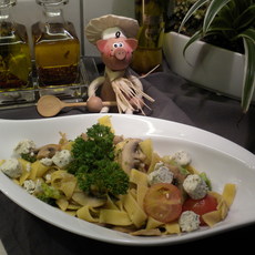 Recept: Eenvoudig vegetarisch pasta gerecht
