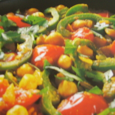 Recept: Curry met kikkererwten