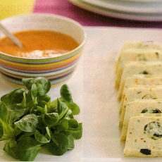 Recept: Vismousse met paprikacoulis Recept: Vismousse met paprikacoulis