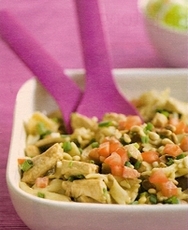 Recept: Pastasalade met kip