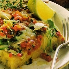Recept: Polenta met groentjes