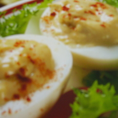 Recept: Gevulde eieren (pikant)
