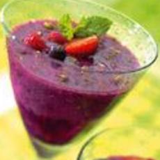 Recept: Aardbei-bosbessensmoothie
