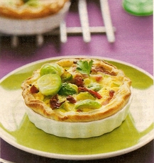 Recept: Spruitjestaart met zongedroogde tomaat