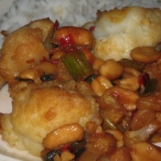 Recept: Kerriebloemkool met peterselierijst