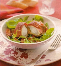 Recept: Slaatje van zeeduivel met prosciutto