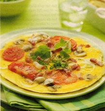 Recept: Boerenomelet Recept: Boerenomelet