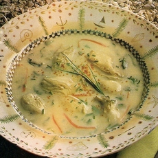 Recept: Oestersoep met waterkers en wortel
