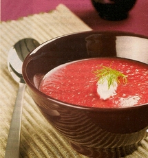 Recept: Rodebietensoep met sinaasappel
