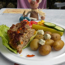 Recept: Vakantie : vleesbroodje surprise