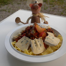 Recept: Vakantie : pasta met allemaal overschotjes