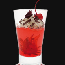 Recept: Wild Hibiscus Champagne pudding Recept: Wild Hibiscus Champagne pudding