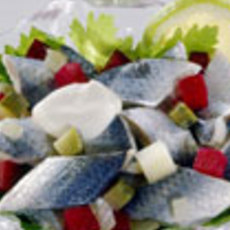 Recept: Hollandse haringsalade Recept: Hollandse haringsalade
