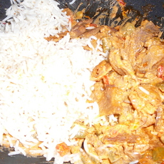 Recept: Gyros met tomatenroom en rijst Recept: Gyros met tomatenroom en rijst