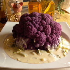 Recept: Bloemkool met een paars tintje
