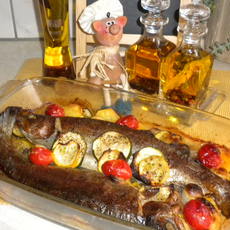 Recept: Forel in herfstkleuren 