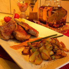 Recept: Lamskoteletjes gepresenteerd met witloof