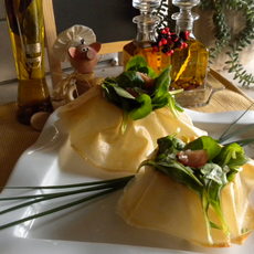 Recept: Brickdeeg  gevuld met pittige veldsla