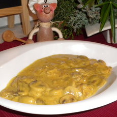 Recept: Saus : champignons met curry