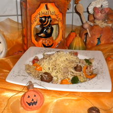 Recept: Halloweengerecht met mie