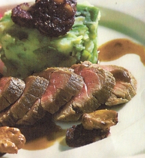 Recept: Wildzwijnhaas met stamppot van snijbonen (zie opm