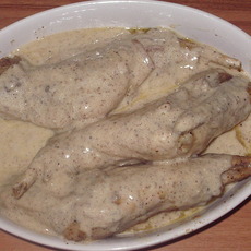 Recept: Konijn in mosterdsaus