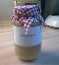 Recept: Bananenjam Recept: Bananenjam