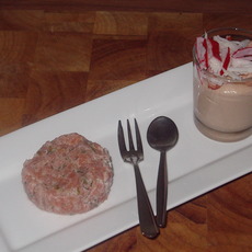 Recept: Tartaar en mousse van zalm