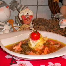 Recept: Soep : Nemo's kerstsoepje