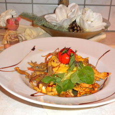 Recept: Kip met opgewokte groenten en een surprise van aardappelpuree