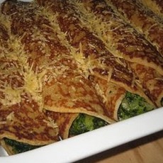 Recept: Spekpannenkoeken met spinazie Recept: Spekpannenkoeken met spinazie