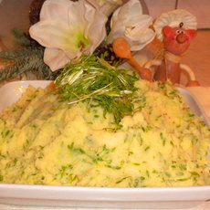 Recept: Aardappelpuree met tuinkers