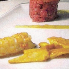 Recept: Steak tartare met lauwwarme gelei van Westmalle, 