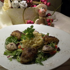 Recept: Pasta vergezeld met een fris slaatje en vis