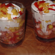 Recept: Garnalensalade in een glas