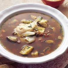 Recept: Bouillabaisse (vissoep)