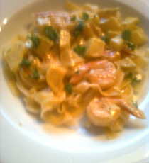 Recept: Scampi's met curryroomsaus Recept: Scampi's met curryroomsaus