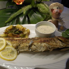 Recept: Pieterman met dille en grof zeezout