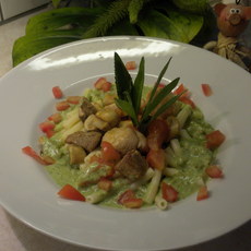 Recept: Macaroni in lente kleuren